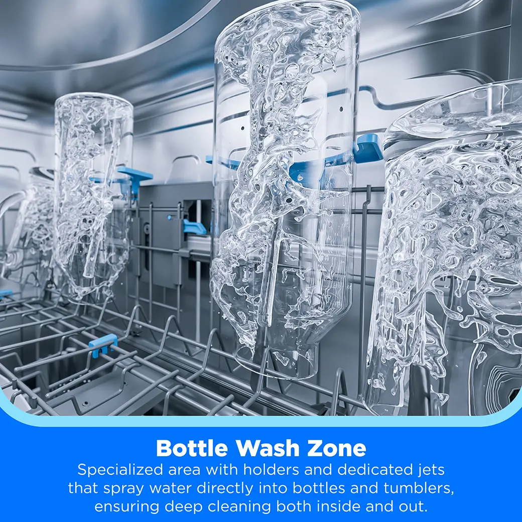 24" Top Control Dishwasher with 3-Stage Total Drying view 9