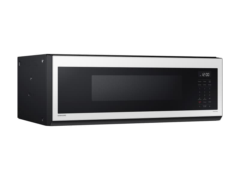 Bespoke 1.1 cu. ft. Smart OTR with Wi-fi, Voice control, and 1100 W Power; White Glass view 9