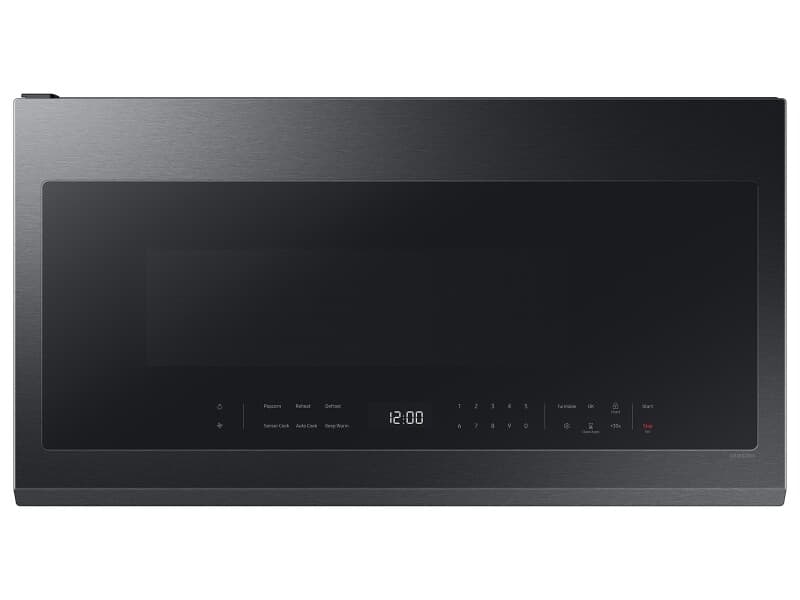 Smart Over-the-Range Microwave 2.1 cu. ft. in Matte Black Steel 