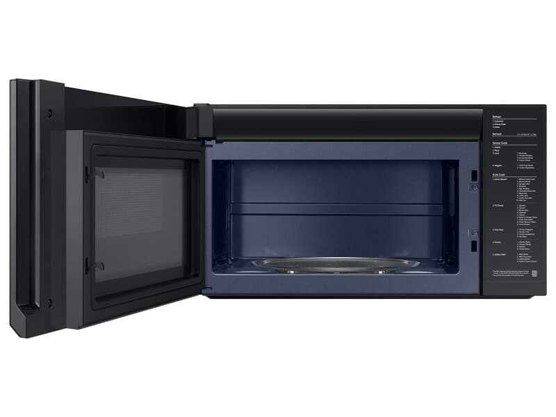 Smart Over-the-Range Microwave 2.1 cu. ft. in Matte Black Steel  view 5