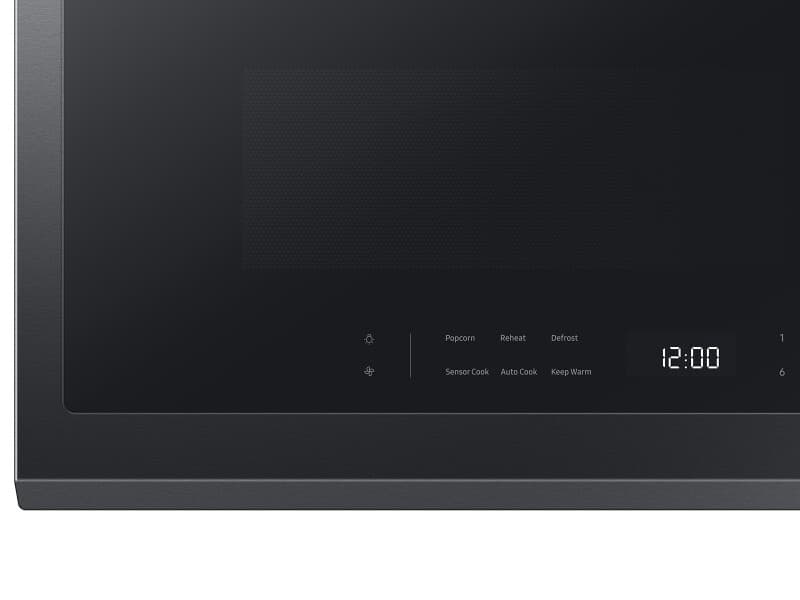 Smart Over-the-Range Microwave 2.1 cu. ft. in Matte Black Steel  view 6