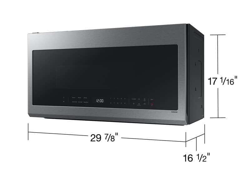 Smart Over-the-Range Microwave 2.1 cu. ft. in Stainless Steel view 10