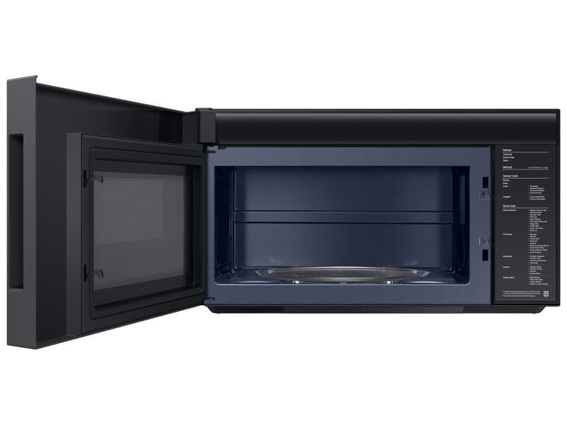 Bespoke Smart Over-the-Range Microwave 2.1 cu. ft. in Stainless Steel with Auto Dimming Glass Touch Controls  view 5