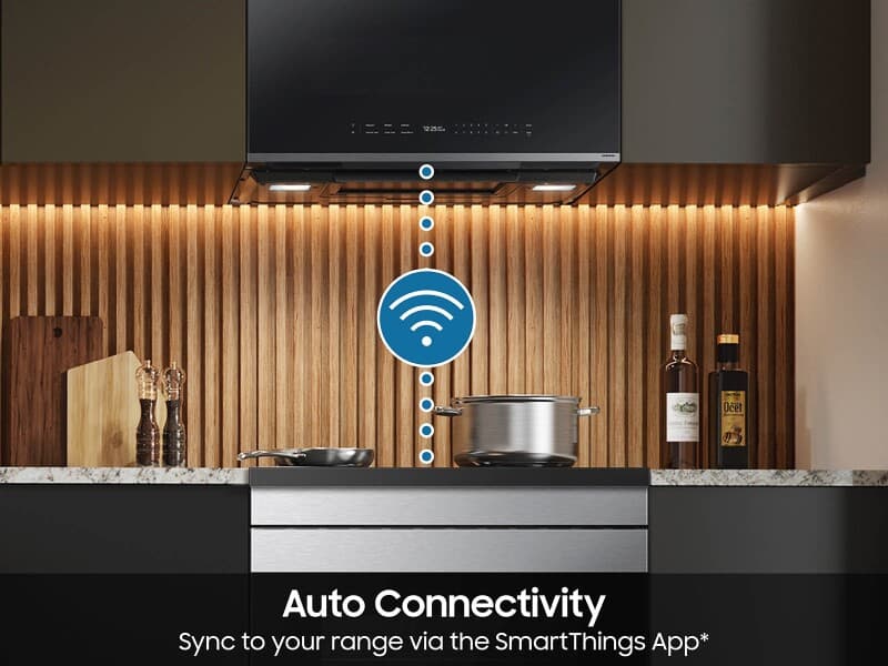 Bespoke Smart Over-the-Range Microwave 2.1 cu. ft. in Stainless Steel with Auto Dimming Glass Touch Controls  view 7