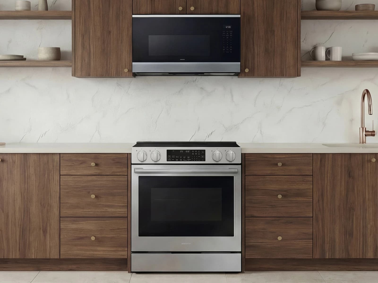 Bespoke Over the Range Microwave – Stainless Steel view 5