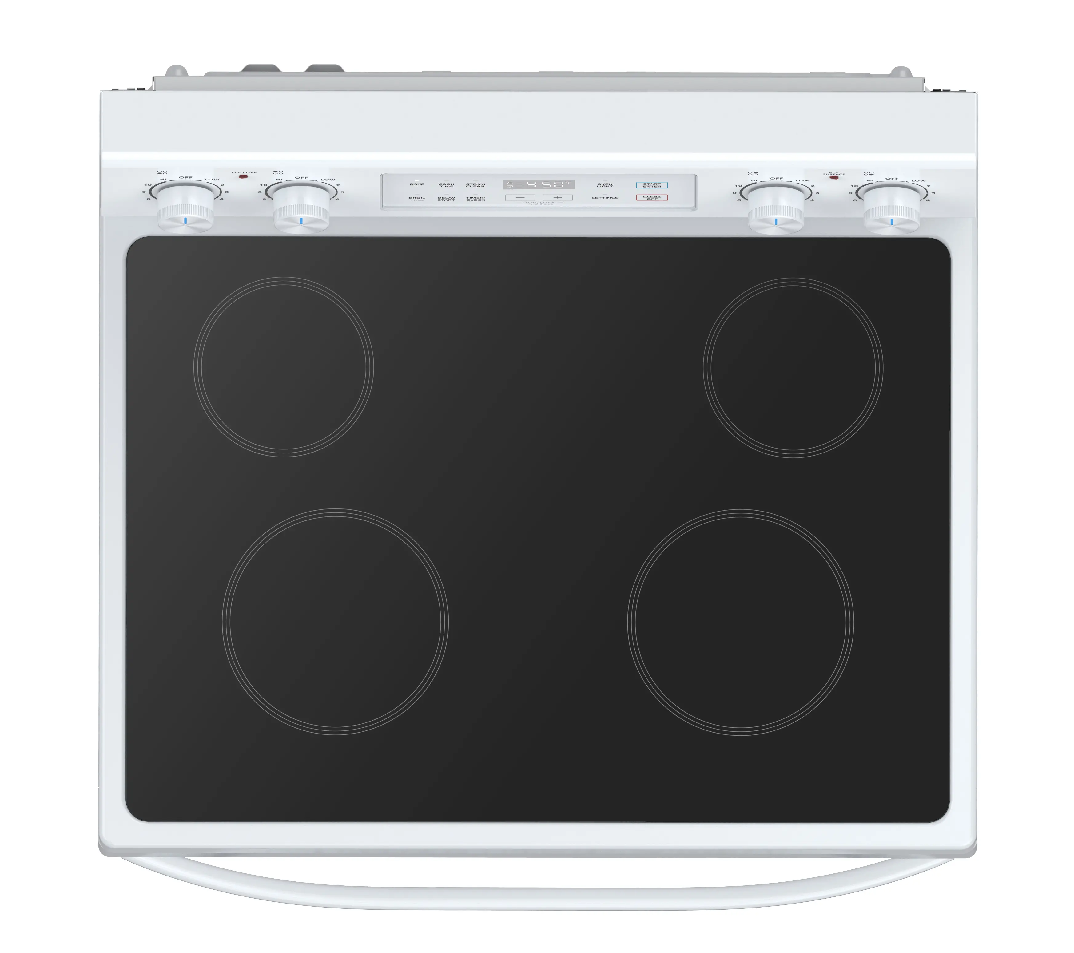 6.3 cu. ft. 4-Element Freestanding Electric Range with Steam Cleaning view 3