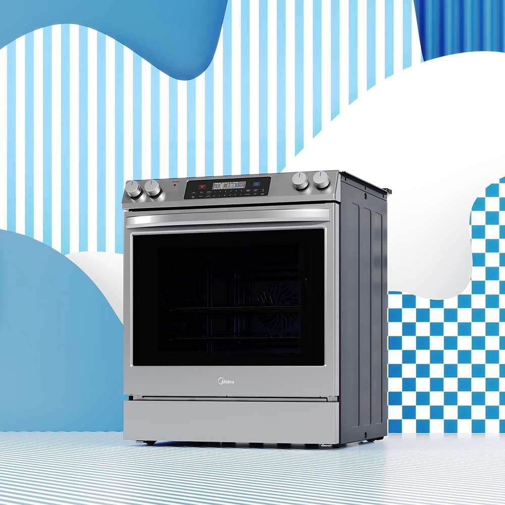 6.3 cu. ft. 5-Element Smart Slide-In Electric Range with Air Fry Convection view 6