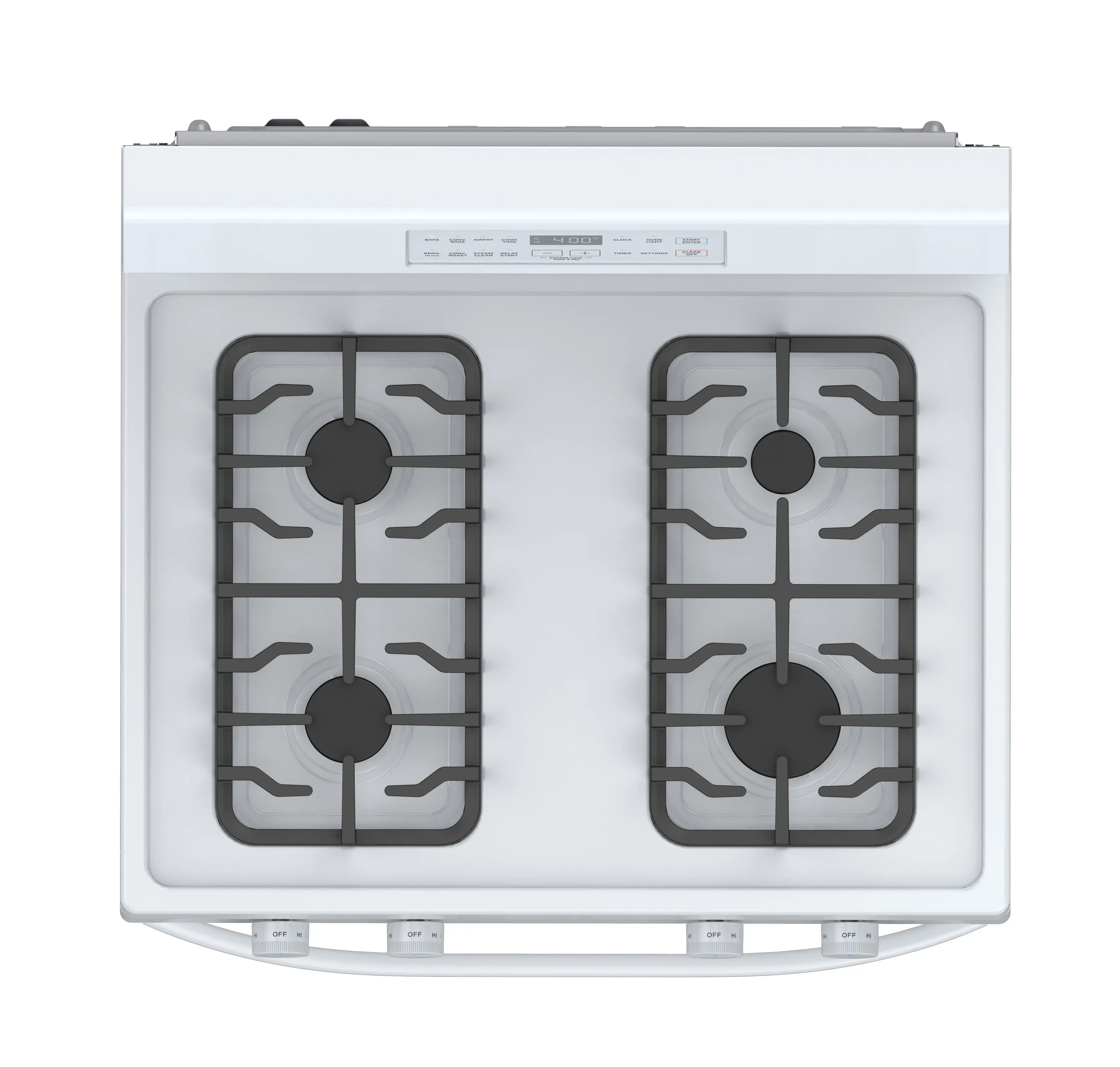 6.1 cu. ft. 4-Burner Freestanding Gas Range with Steam Cleaning view 3