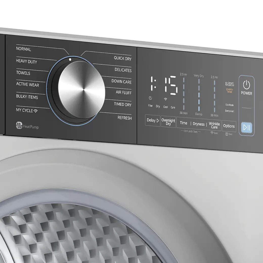 4.4 cu. ft. Compact Heat Pump Dryer (White) view 6