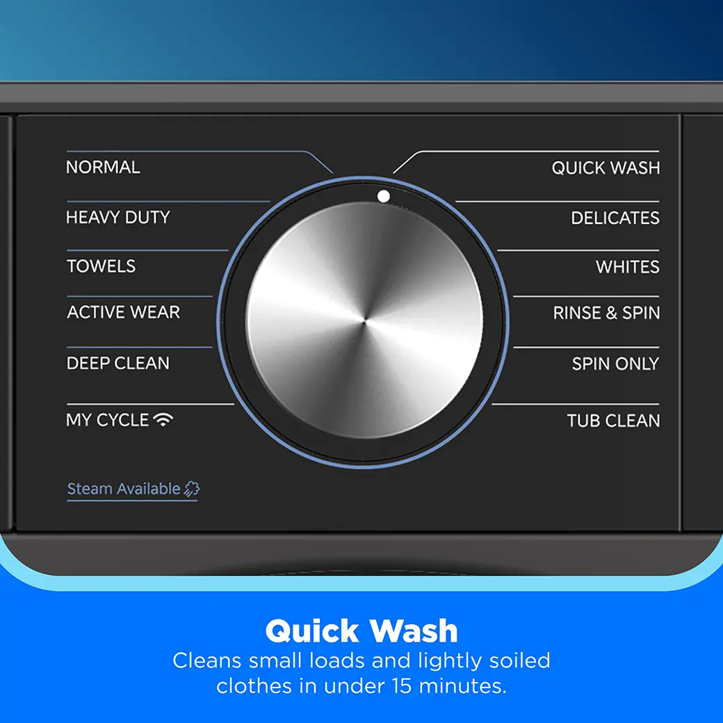2.7 cu. ft. Compact Front Load Washer (Charcoal Grey) view 5