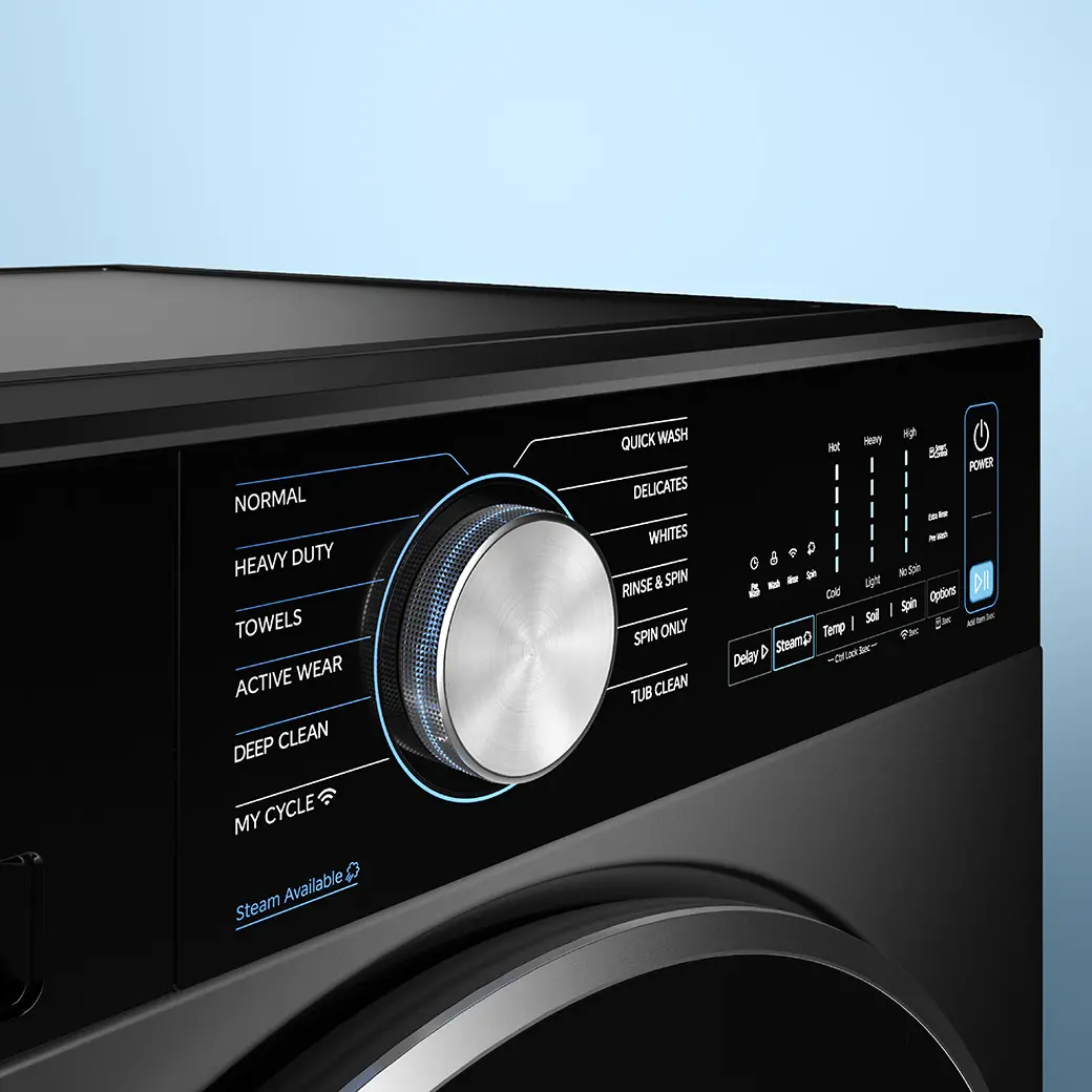 2.7 cu. ft. Compact Front Load Washer (Charcoal Grey) view 6