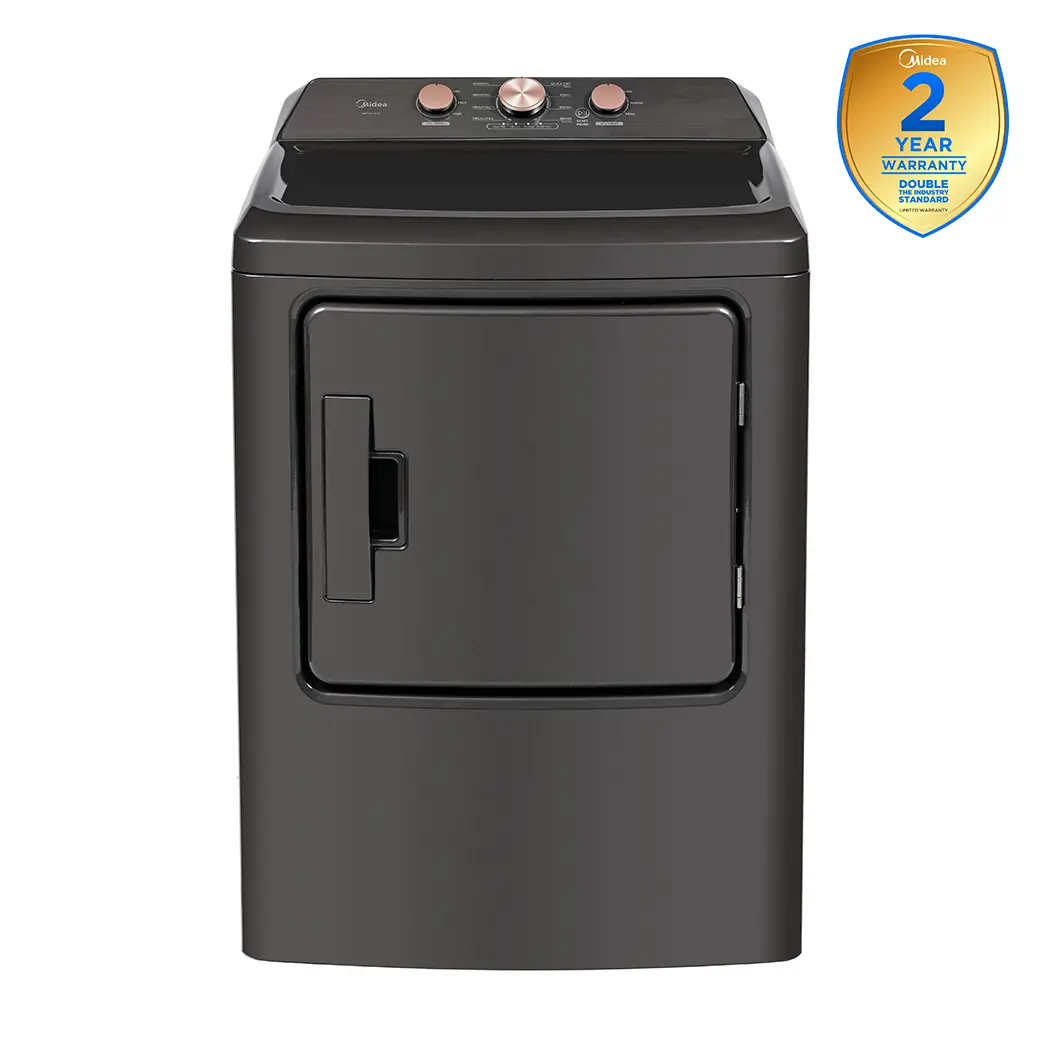 7.0 cu. ft. Front Load Electric Dryer (Metallic Grey) view 2