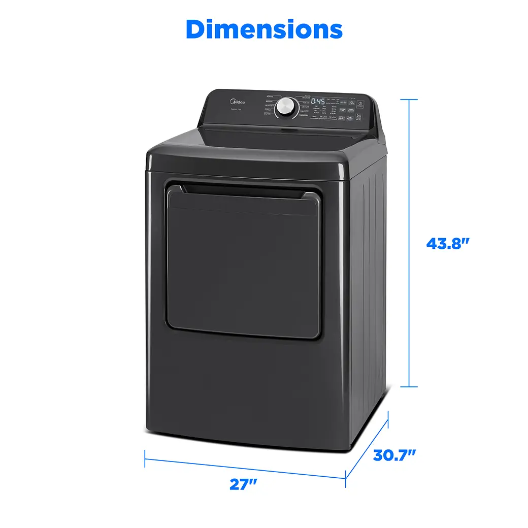 7.0 cu. ft. Smart Electric Dryer view 8