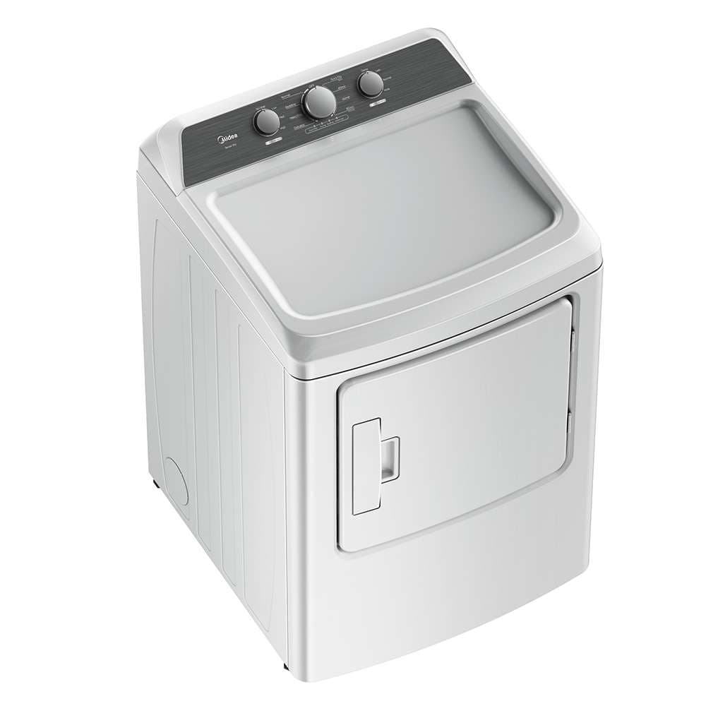 7.0 cu. ft. Front Load Gas Dryer (White) view 2