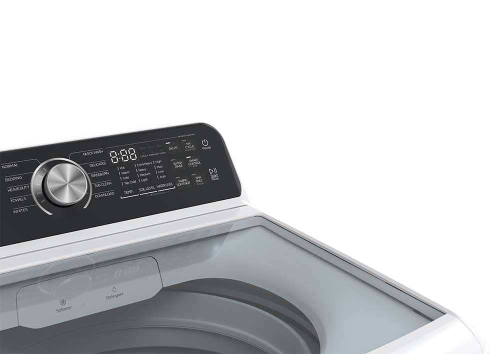 4.4 cu. ft. Smart Top Load Washer (White) view 5