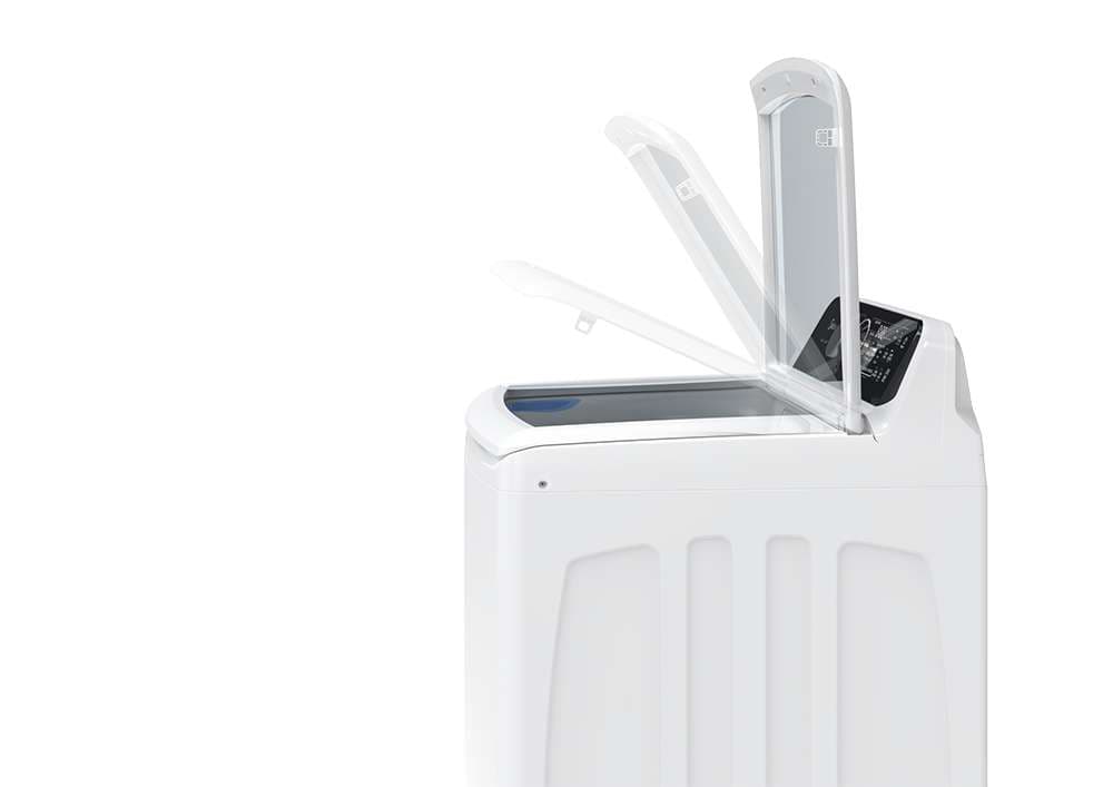 4.5 cu. ft. Smart Top Load Washer (White) view 2