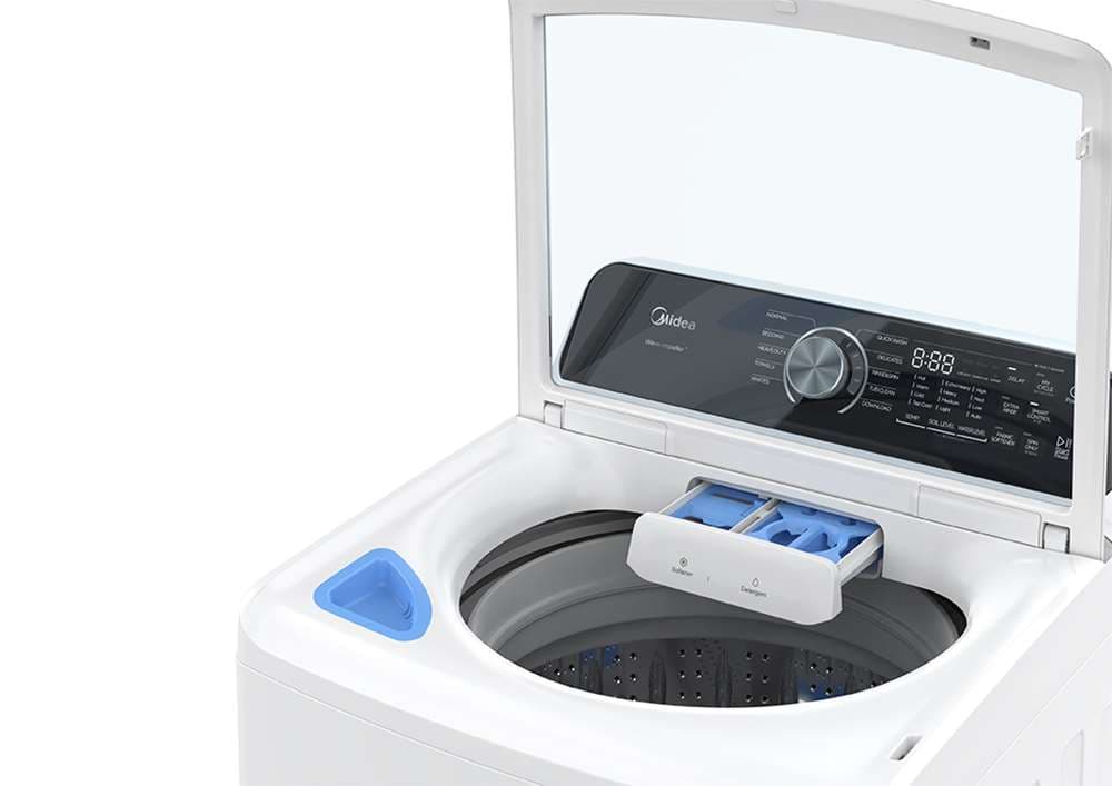 4.5 cu. ft. Smart Top Load Washer (White) view 5