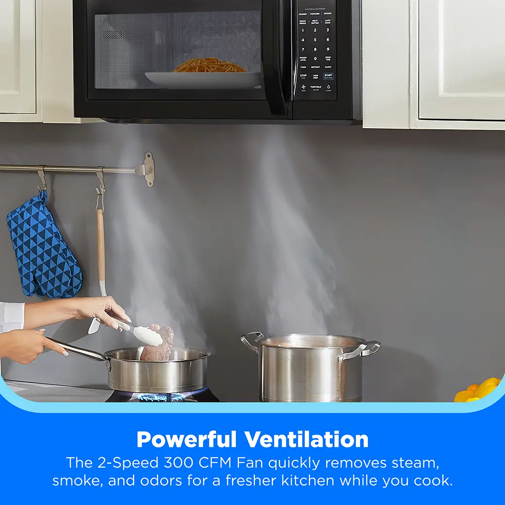 1.7 cu. ft. Over-the-Range Microwave view 7