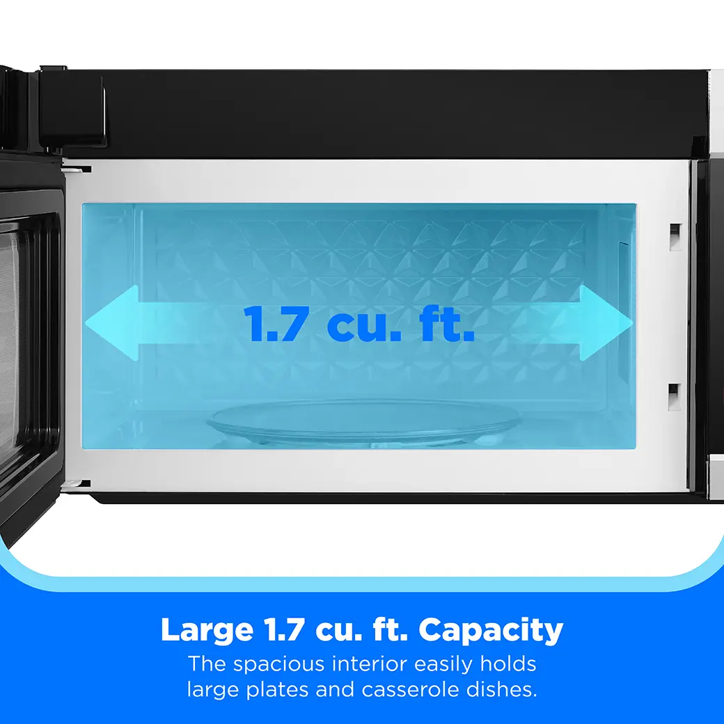 Midea 1.7 cu. ft. Over-the-Range Microwave view 6
