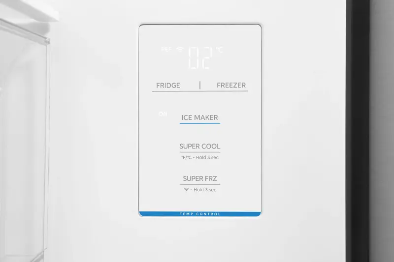 23 cu. ft. Counter-Depth Bottom-Freezer Refrigerator (Stainless Steel) view 3