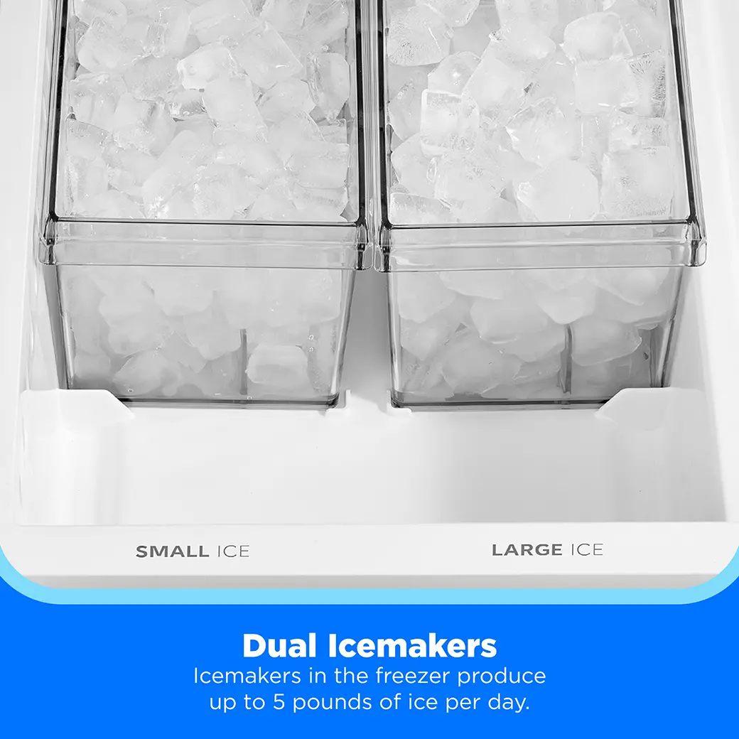 27 cu. ft. Counter-Depth PLUS™ French Door Refrigerator with Water2Ways™ view 7