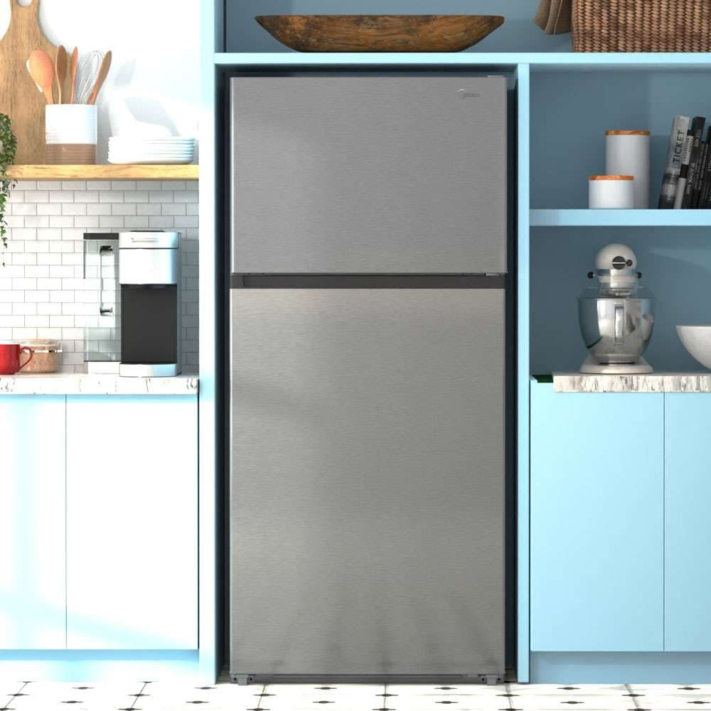 18 cu. ft. Counter-Depth Top-Freezer Refrigerator (Stainless Steel) view 6