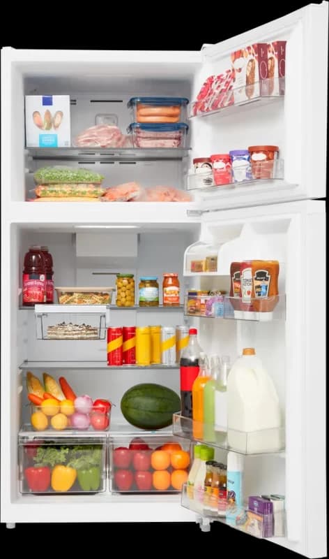21 cu. ft. Garage Ready Top-Freezer Refrigerator (White) view 10