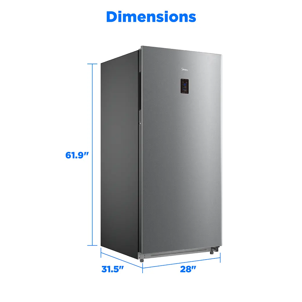 14 cu. ft. Convertible Upright Freezer (Stainless Steel) view 9