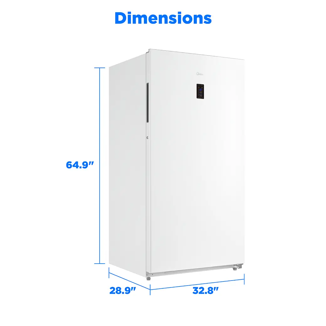 17 cu. ft. Convertible Upright Freezer (White) view 9