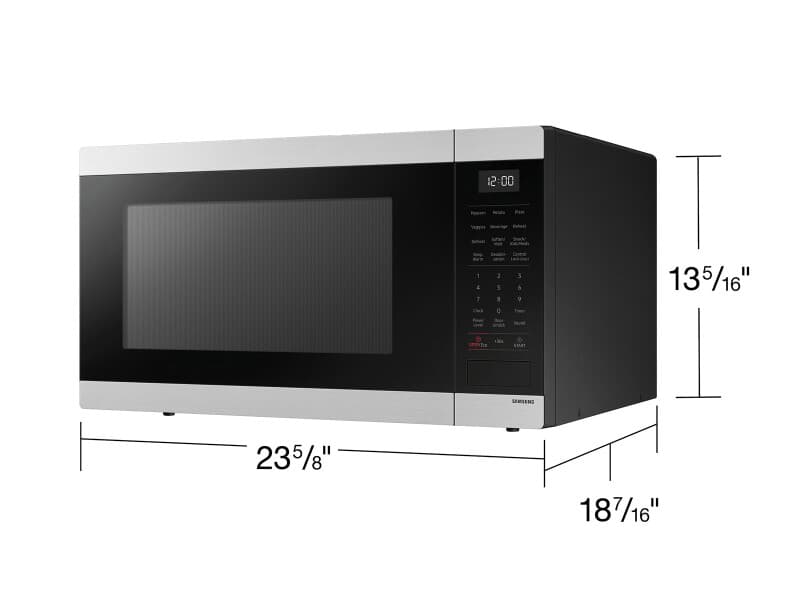 1.9 cu. ft. Countertop Microwave with Sensor Cooking in Stainless Steel view 2