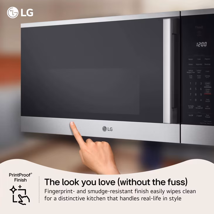 2.0 Cu. Ft. Wi-fi Enabled Over-the-range Microwave Oven With Easyclean® view 5