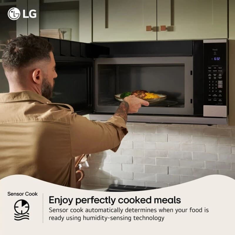 2.1 Cu. Ft. Smart Over-the-range Microwave Oven With Extendavent® 2.0 & Easyclean® view 10
