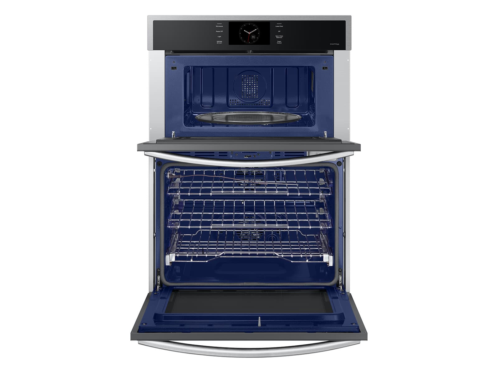 30" Smart Microwave/Oven Combi, Air Fry, Air Sous Vide, Steam Cooking,  Dual Fan True Convection,7" LCD display, Glide Rack, WIFI, 5.1 cu ft capacity – Stainless Steel view 8