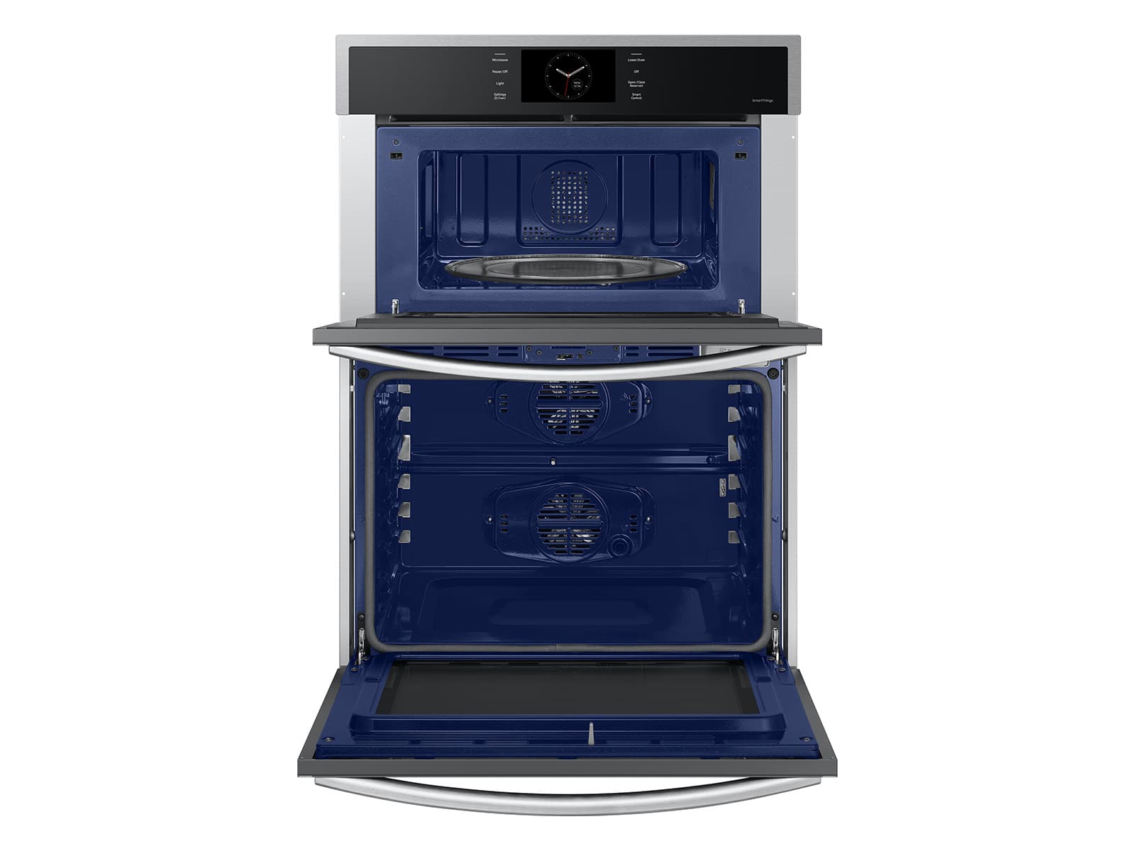 30" Smart Microwave/Oven Combi, Air Fry, Air Sous Vide, Steam Cooking,  Dual Fan True Convection,7" LCD display, Glide Rack, WIFI, 5.1 cu ft capacity – Stainless Steel view 9