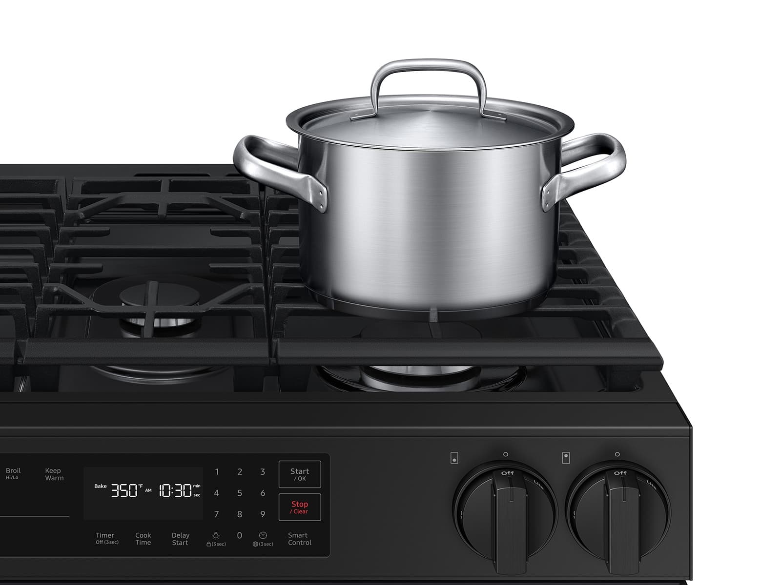 Bespoke Slide-in Gas Range view 8