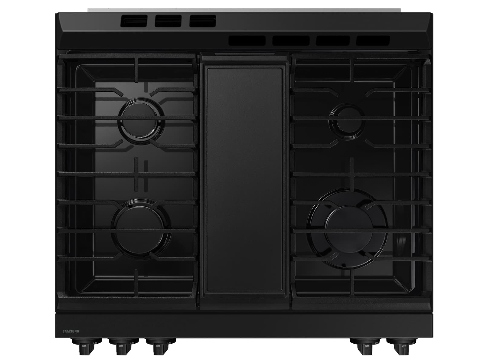 Bespoke Smart Slide-In Gas Range 6.0 cu. ft. in Stainless Steel with Air Fry & Safety Knobs view 9