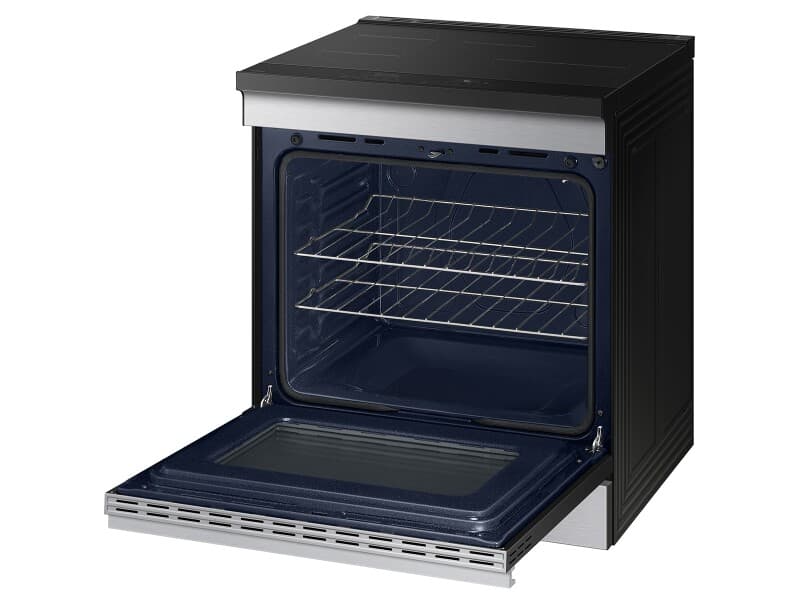 Bespoke Slide-in Induction Range – Stainless Steel view 5