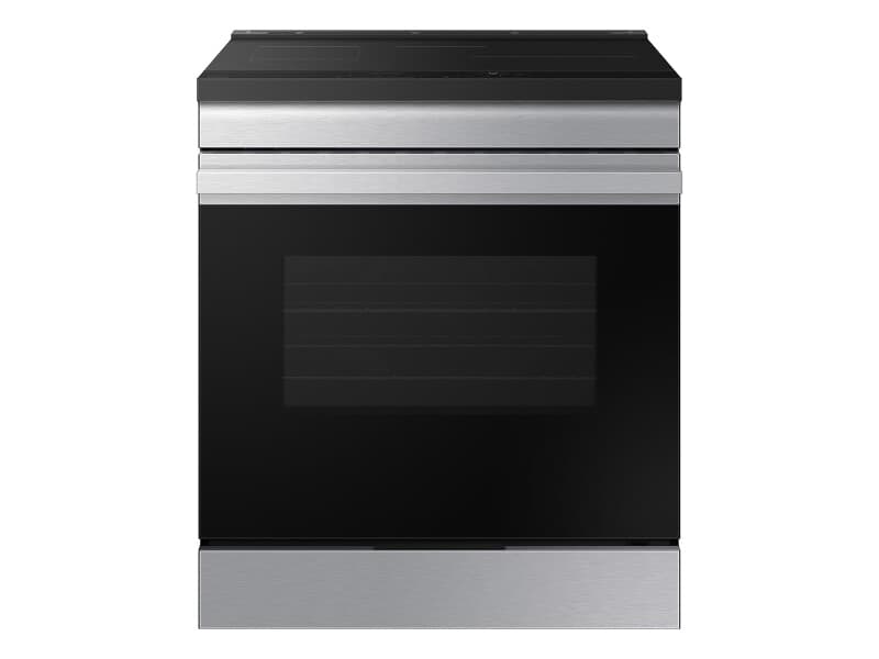 Bespoke Slide-in Induction Range Anti-Scratch Glass Cooktop | Wi-Fi | 6.3 cu.ft. – Stainless Steel