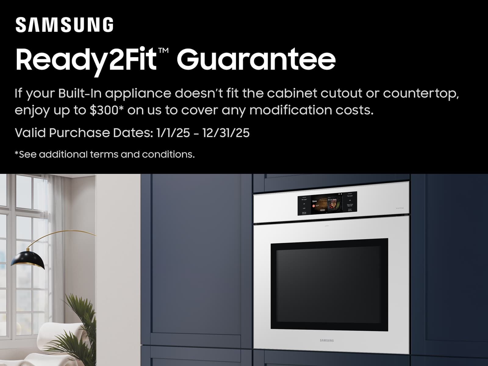30" BESPOKE Smart Single Oven, In-Oven Camera, Air Fry, Air Sous Vide, Flex Duo, Full Steam Cook, 7" LCD Display, Dual Fan True Convection,  Glide Rack, WIFI, 5.1 cu ft capacity – White Glass view 5