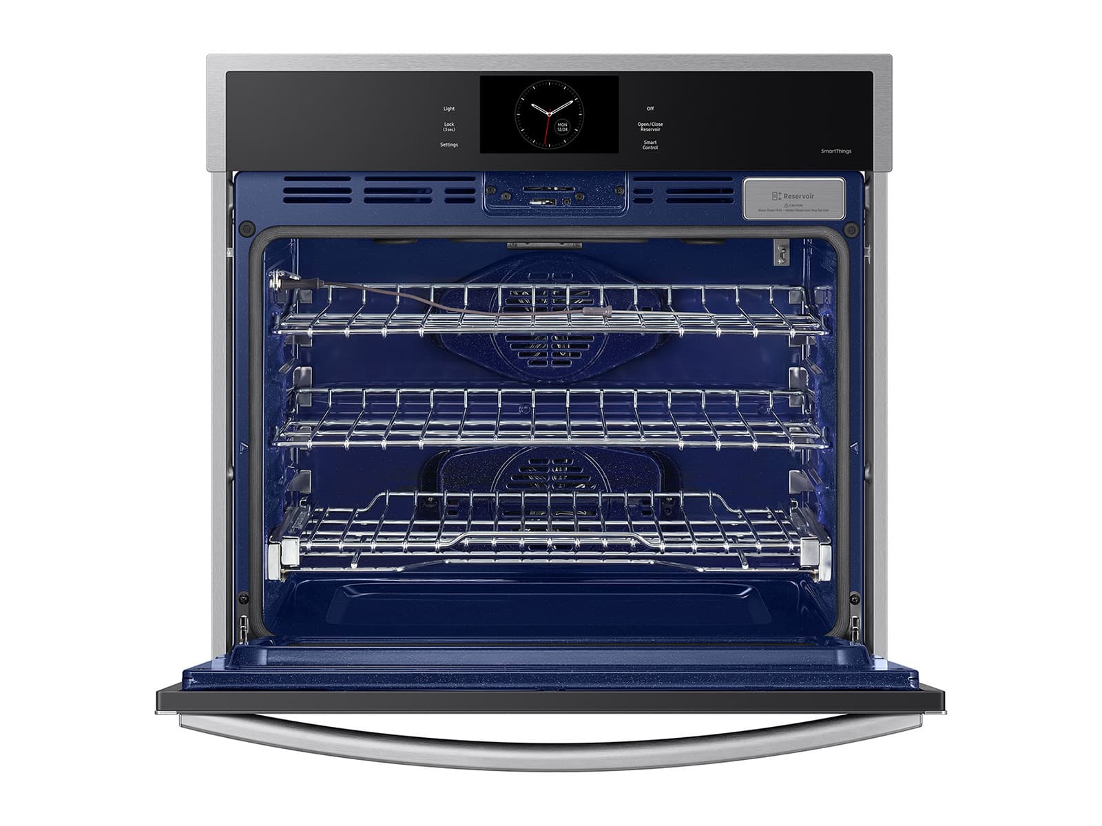 30" Smart Single Oven, Air Fry, Air Sous Vide, Steam Cooking,  Dual Fan True Convection,7" LCD display, Glide Rack, WIFI, 5.1 cu ft capacity – Stainless Steel view 8