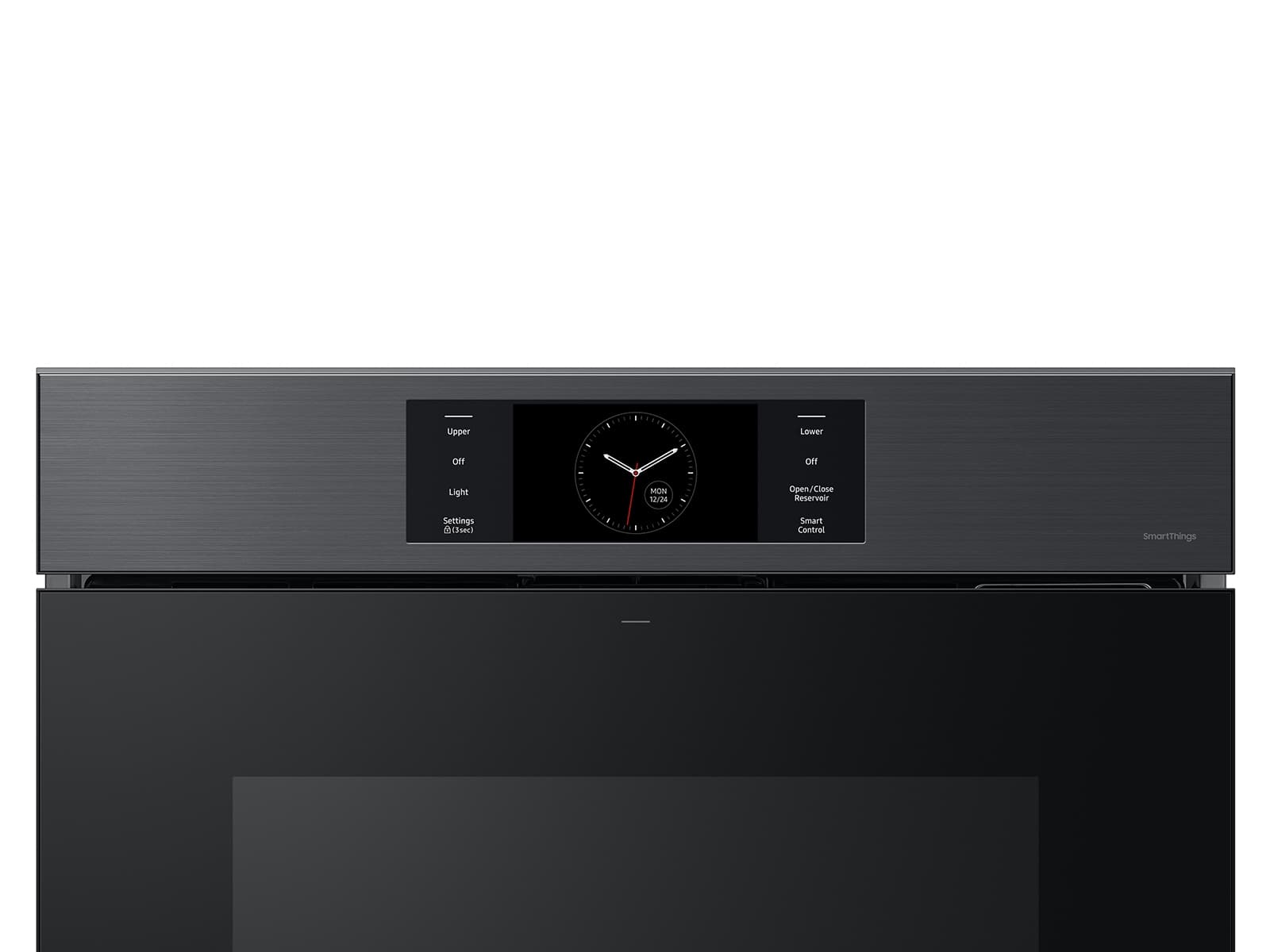 30" BESPOKE Smart Double Oven, In-Oven Camera, Air Fry, Air Sous Vide, Flex Duo, Full Steam Cook, 7" LCD Display, Dual Fan True Convection,  Glide Rack, WIFI, 5.1 cu ft capacity – Matte Black Steel view 4