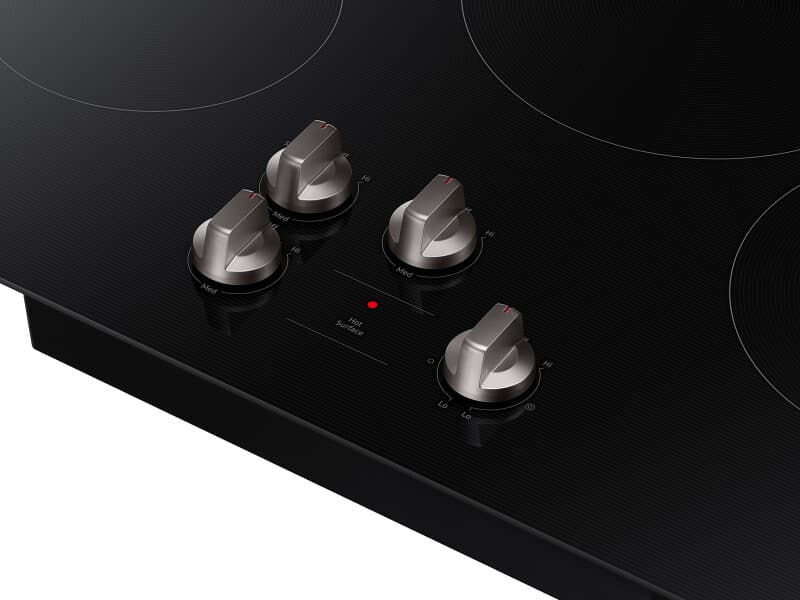 30" Electric Cooktop with 4 Elements in Black - ENERGY STAR® view 8