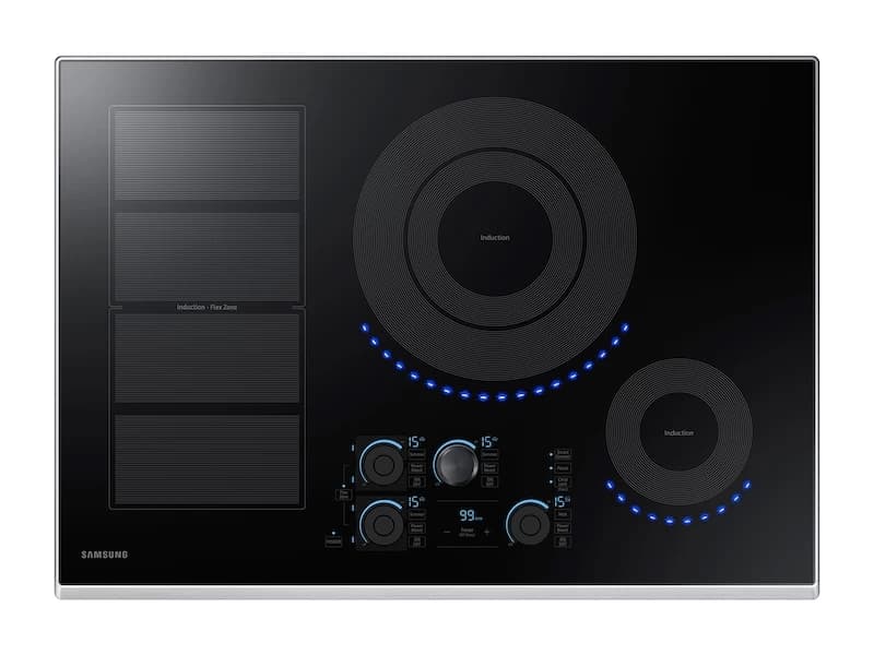 Induction Cooktop Virtual Flame | Wi-Fi Flex Zone Burner