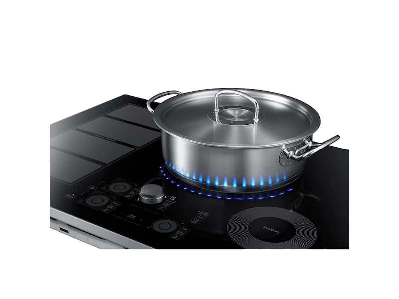 Induction Cooktop Virtual Flame | Wi-Fi Flex Zone Burner view 6