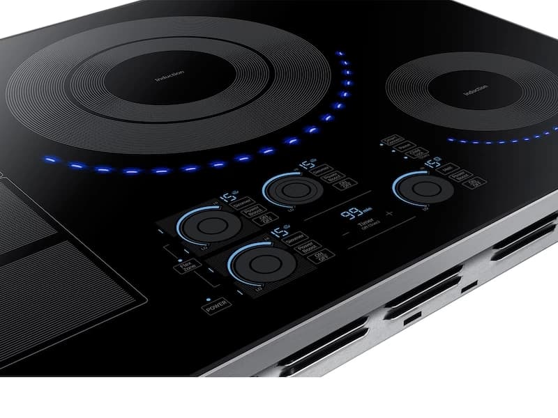 Induction Cooktop Virtual Flame | Wi-Fi Flex Zone Burner view 7