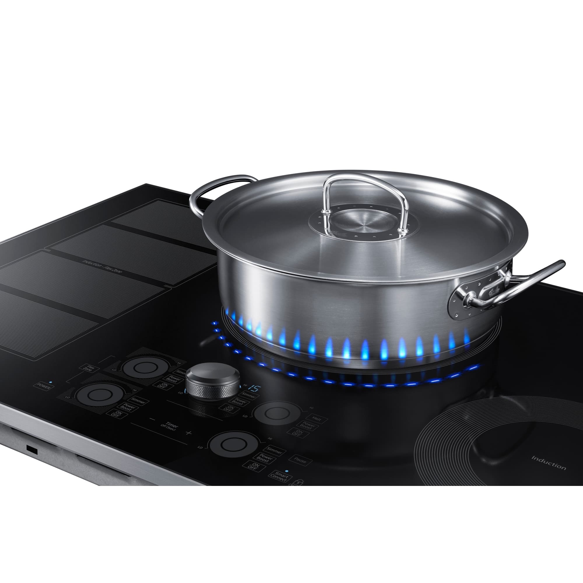 36" Smart Induction Cooktop in Stainless Steel view 7