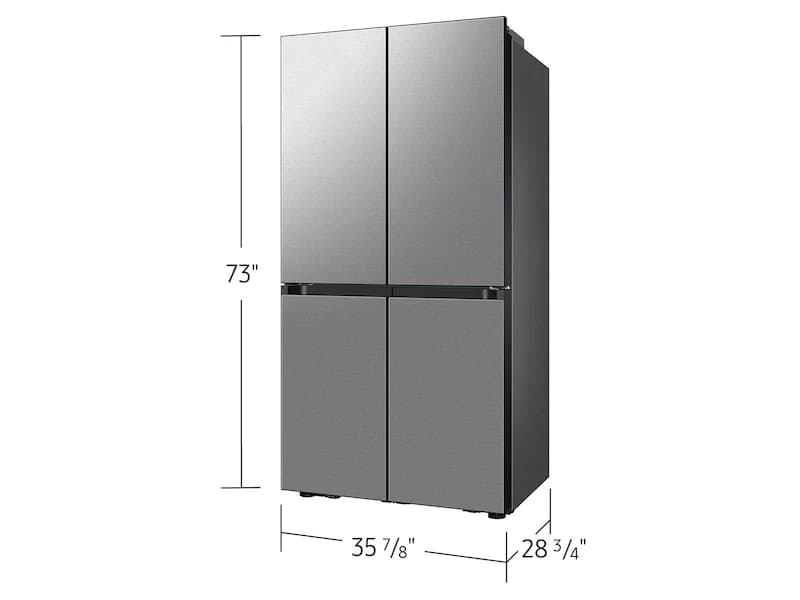 Bespoke AI 4-Door Flex™ – Stainless Steel view 2