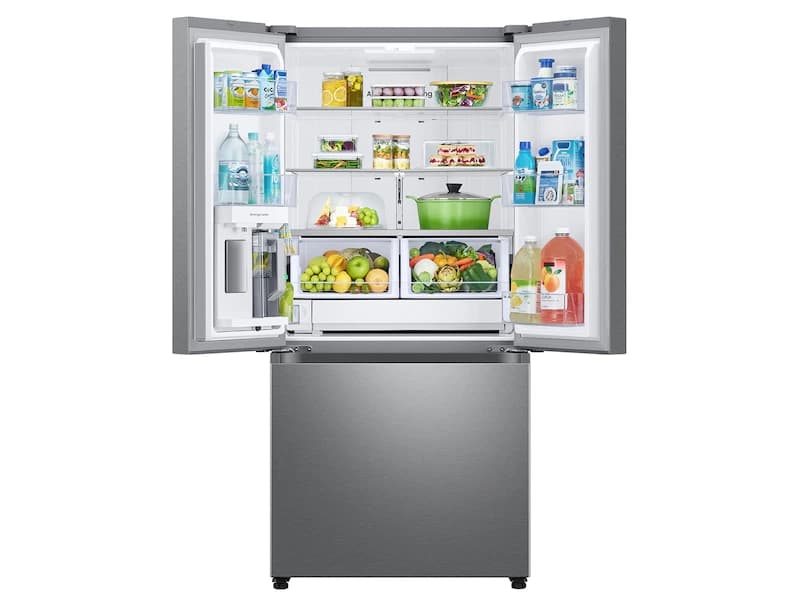 Bespoke AI 3-Door French Door 33" & Beverage Center™ | Dual Auto Ice Maker 25 cu.ft. view 4
