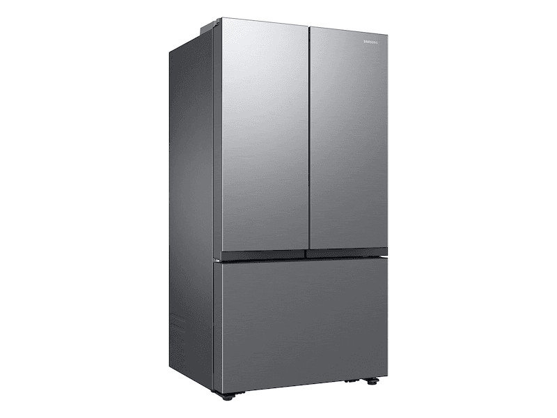 Bespoke AI 3-Door French Door Mega Capacity | Dual Ice Maker Stainless Look 27 cu.ft. – Stainless Steel view 4