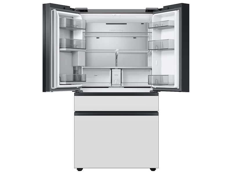 Bespoke 4-Door French Door – White Glass view 3